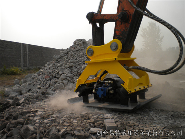 excavator plate Compactor Correctly